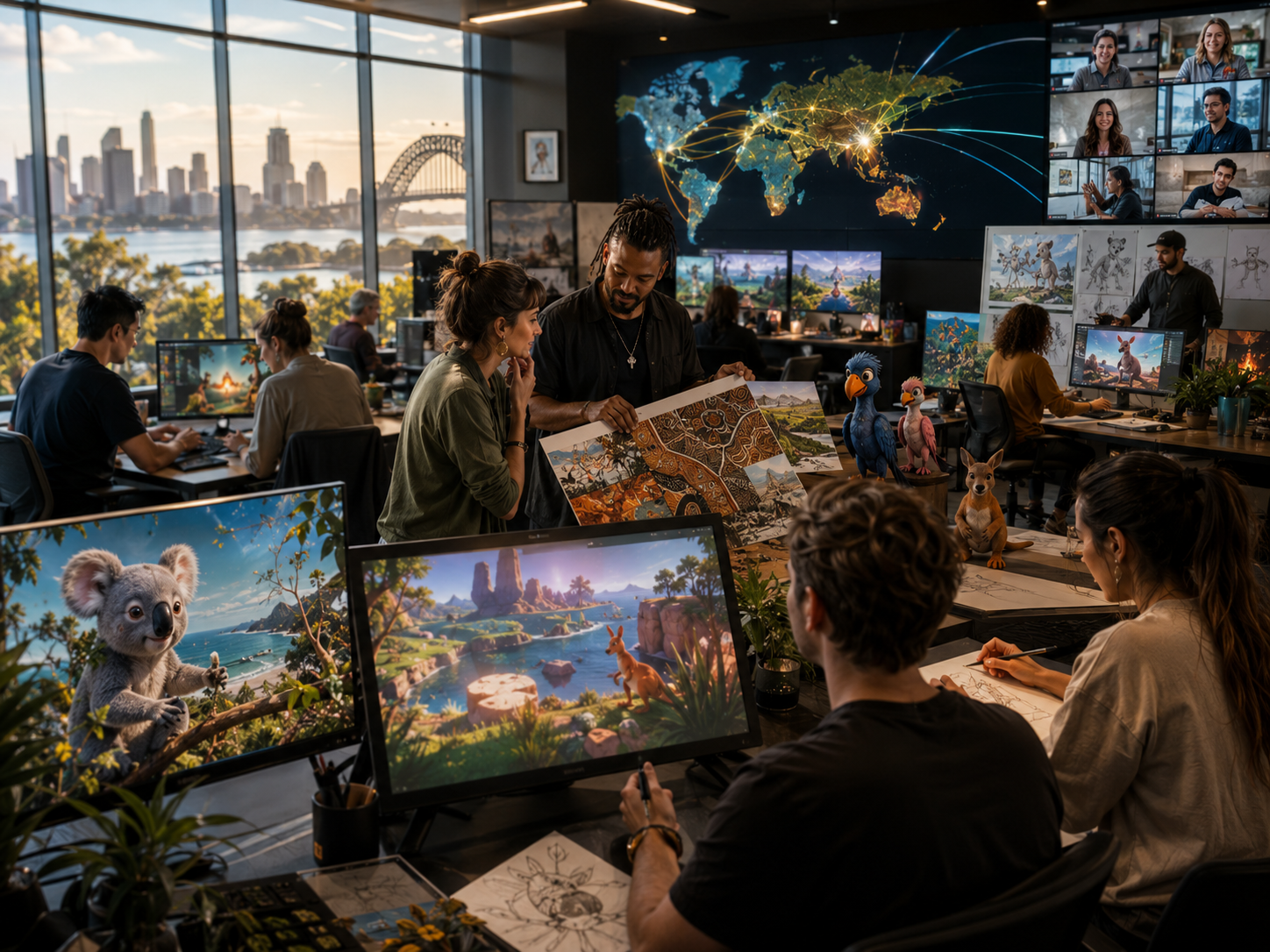 Crafting Worlds from Down Under: Australia’s Animation Sector Seizes Global Opportunities Through Innovation and Policy